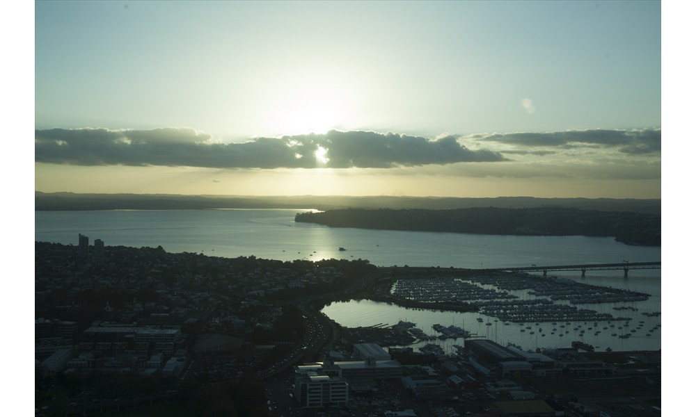 view from the Sky tower